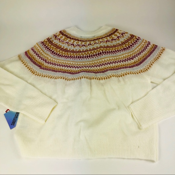 Sweet & Sinful Sweater Scrunchie Combo Ivory New - Picture 2 of 4